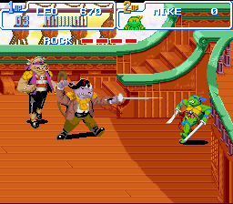 Teenage Mutant Ninja Turtles: Turtles in Time screenshot 4 for Super Famicom